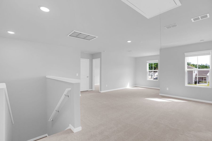 Spacious, unfurnished interior of a new home in Bradford Pointe, Summerville (Image 37).