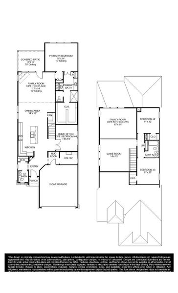 2D floor plan layout of this home in The Woodlands Hills, Willis, TX (Image 2). 2D floor plan layout of this home in The Woodlands Hills, Willis, TX (Image 2).