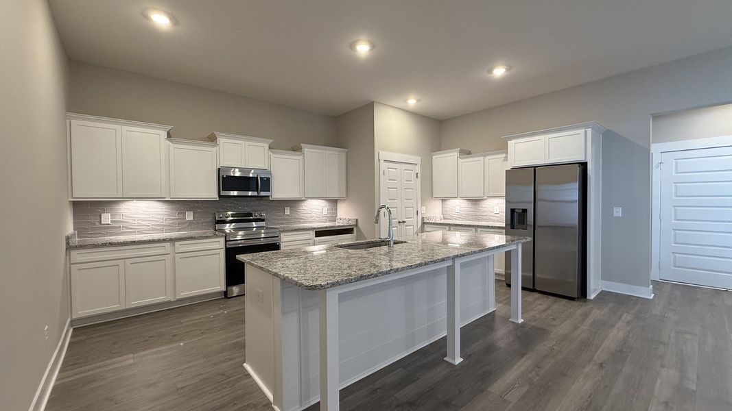 Furnished interior view inside a new home in Veterans Cove, Murfreesboro (Image 8).