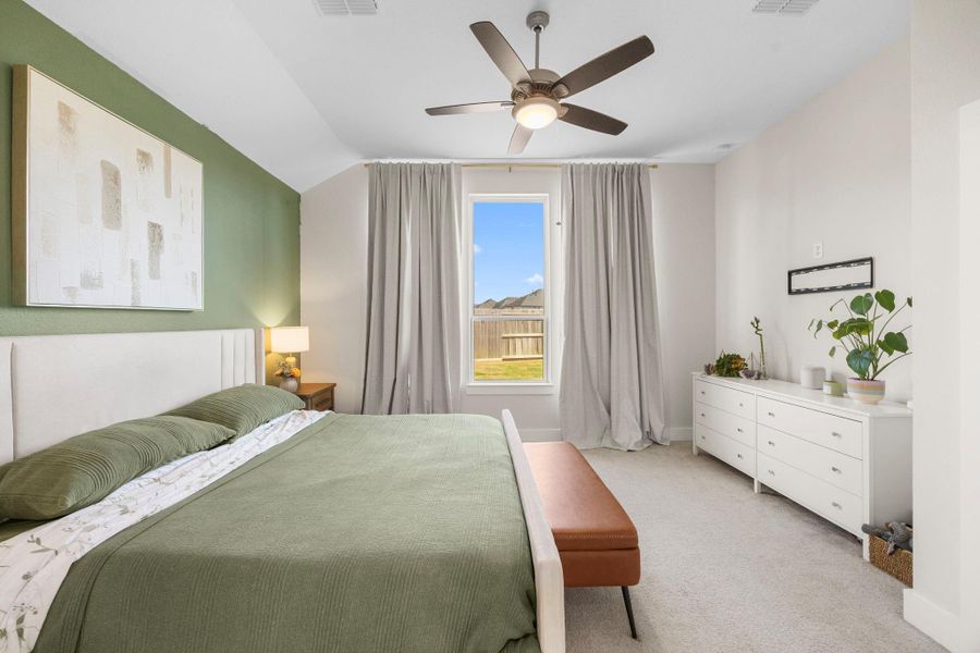 Furnished interior view inside a new home in , Fulshear (Image 16).