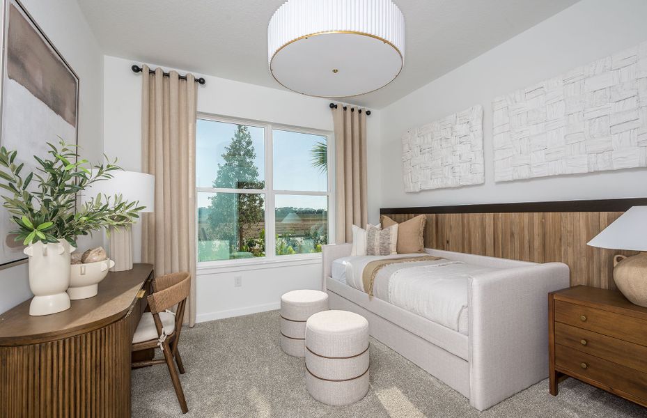 Representative furnished interior of a home built from the Yellowstone by Pulte Homes in Riversong, Parrish (Image 28).