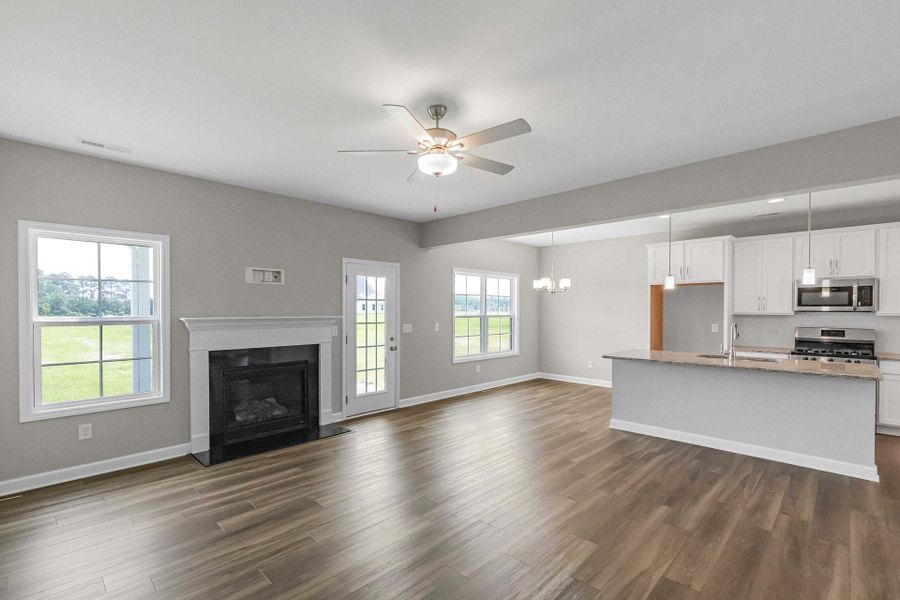 Image 124 representing the Clayton by Caviness & Cates Communities in Bartlett Manor, Youngsville, NC.