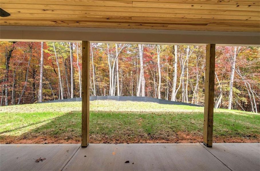 Exterior details and patio area of a home in , Rockmart (Image 4). Exterior details and patio area of a home in , Rockmart (Image 4).