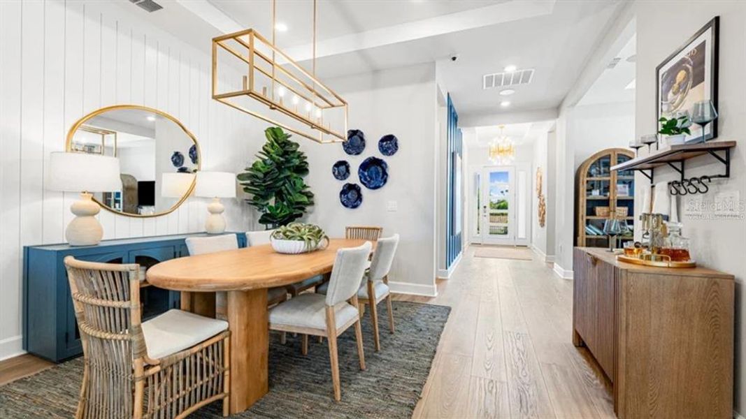 Furnished interior view inside a new home in Skye Ranch Community Group Page, Sarasota (Image 13).
