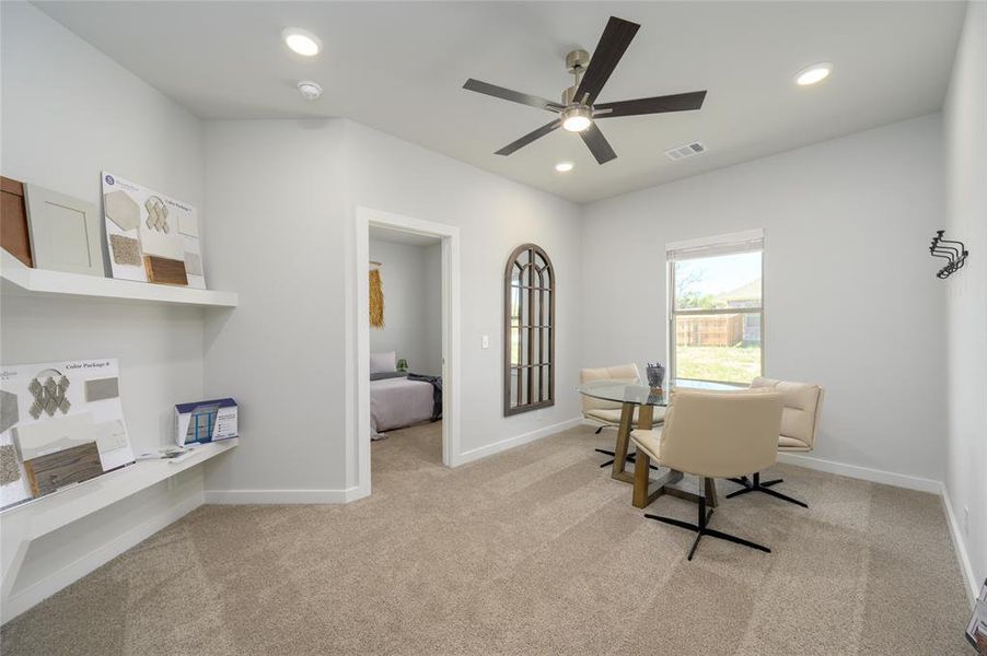 Furnished interior view inside a new home in Heritage Grove, Blue Ridge (Image 14).