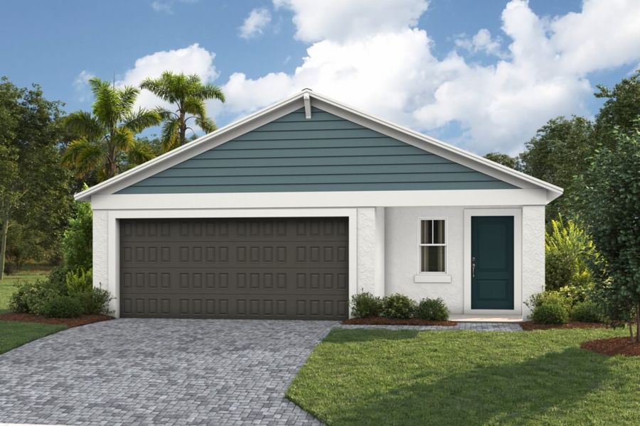 Representative exterior photo of a completed home built from the Magenta by Casa Fresca Homes in Pasadena Ridge, Dade City, FL (Image 8).