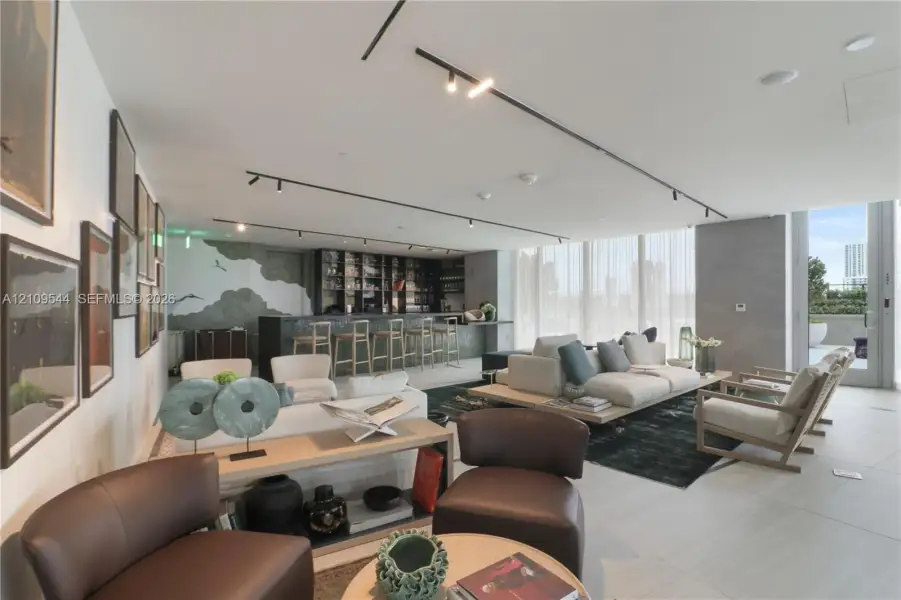 Common living area for residents