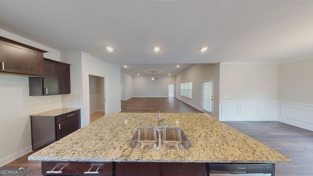 Furnished interior view inside a new home in The Abberley., Macon (Image 3).