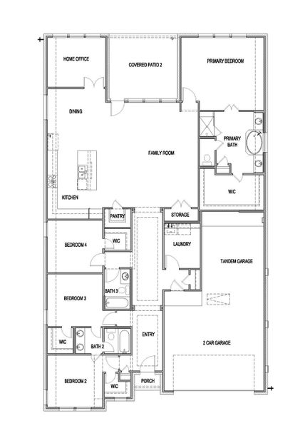 2D floor plan layout of this home in The Colony, Bastrop, TX (Image 2). 2D floor plan layout of this home in The Colony, Bastrop, TX (Image 2).