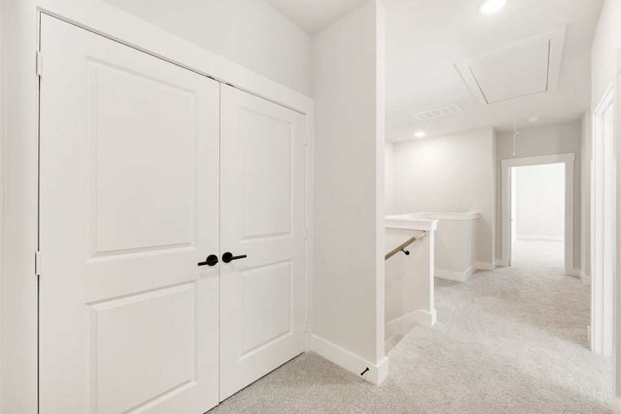Spacious, unfurnished interior of a new home in Willow Grove Townhomes, Melissa (Image 45).