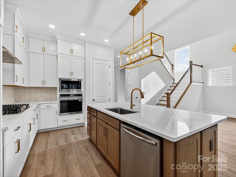 Furnished interior view inside a new home in North Creek Village, Huntersville (Image 11).