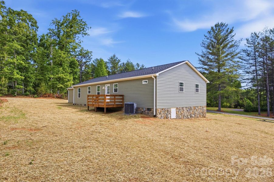 Exterior details and patio area of a home in , Morganton (Image 20).