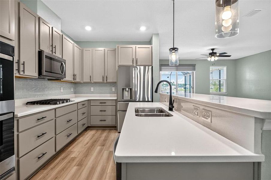 Furnished interior view inside a new home in , Palm Coast (Image 8).