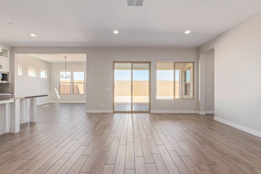 Representative unfurnished interior of a home built from the Palomino by Taylor Morrison in Paradisi Venture II Collection, Surprise (Image 14).