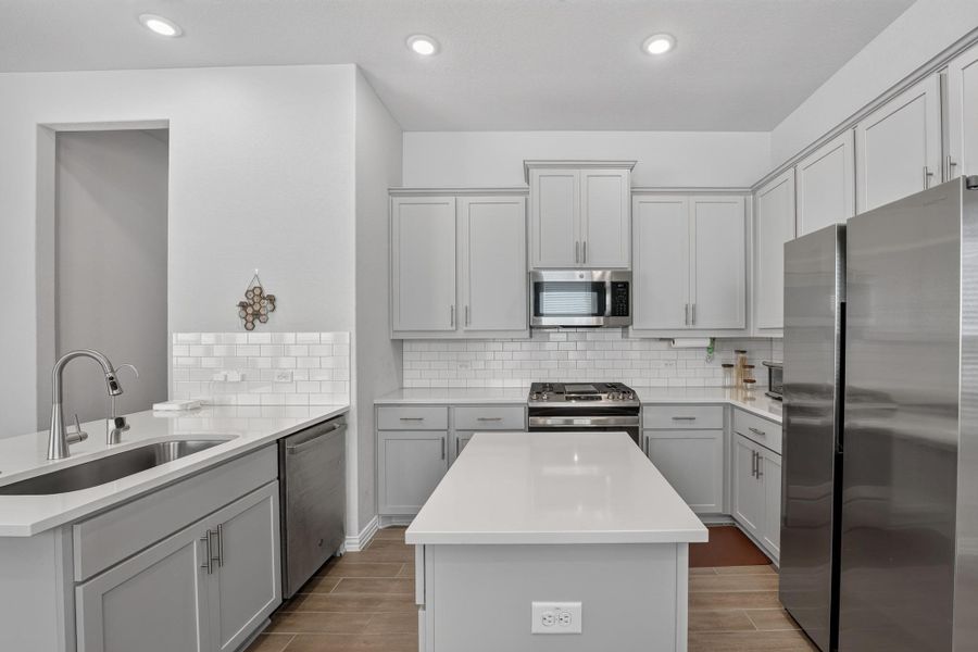 Furnished interior view inside a new home in Cascades at Onion Creek, Austin (Image 13).