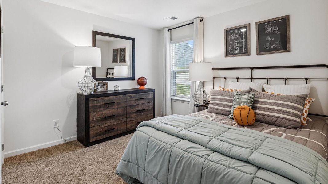 Representative furnished interior of a home built from the Cali by D.R. Horton in Fox Hollow, Dalton (Image 5). Representative furnished interior of a home built from the Cali by D.R. Horton in Fox Hollow, Dalton (Image 5).