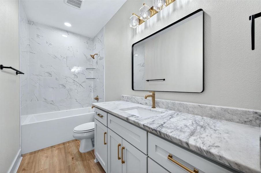 Furnished interior view inside a new home in , Sherman (Image 4).