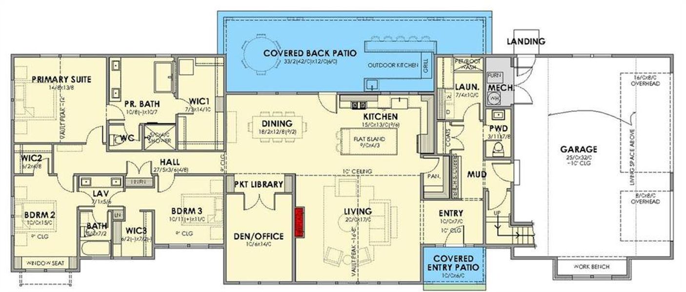 2D floor plan layout of this home in , Cartersville, GA (Image 3).