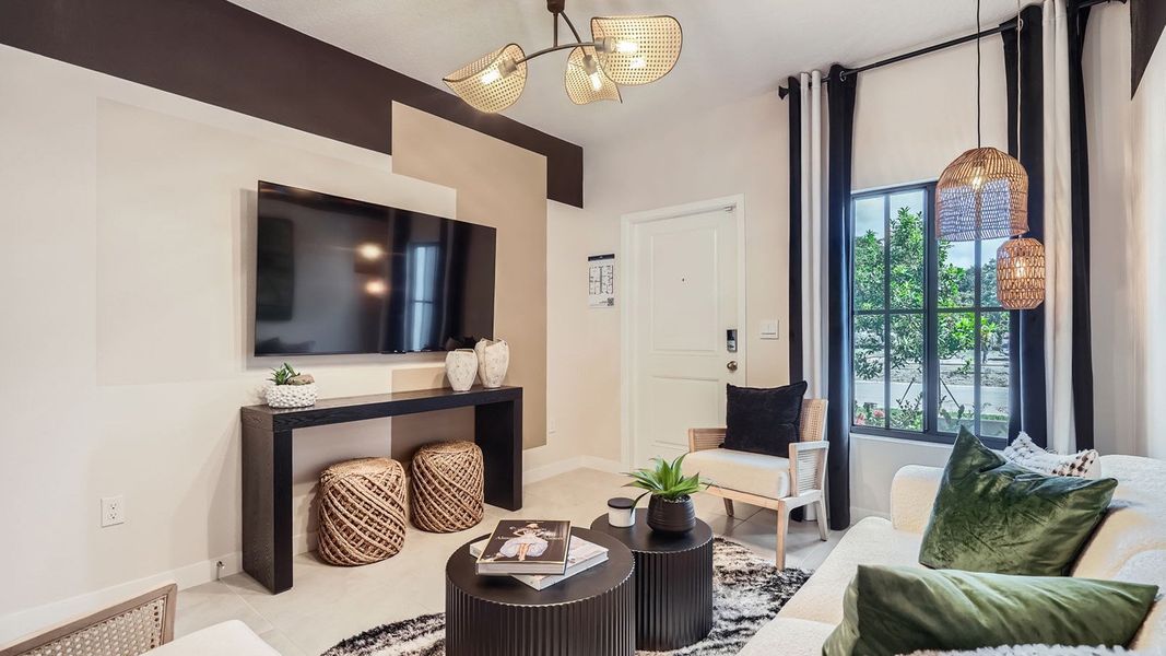 Representative furnished interior of a home built from the Jade by D.R. Horton in Ashwood Cove, Lake Worth (Image 8). Representative furnished interior of a home built from the Jade by D.R. Horton in Ashwood Cove, Lake Worth (Image 8).