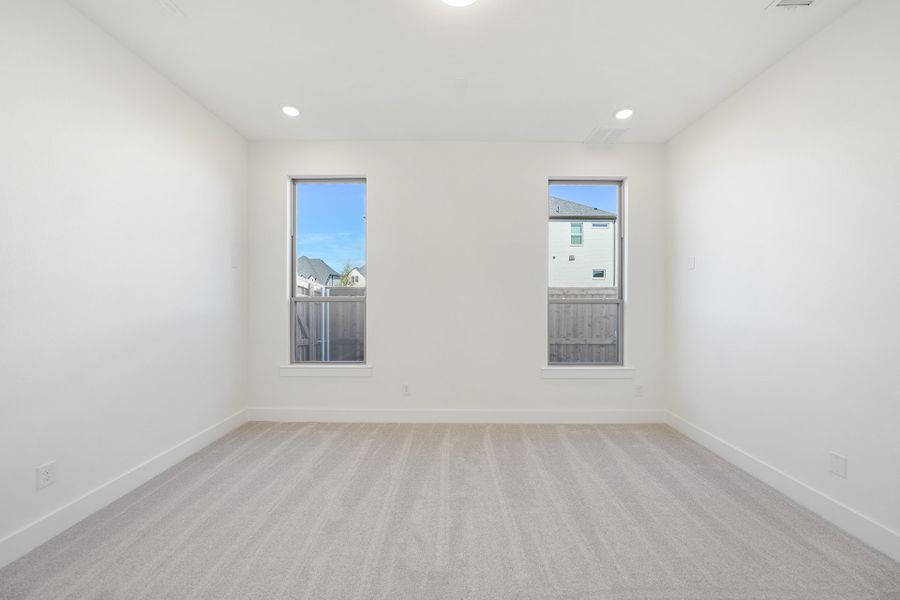 Spacious, unfurnished interior of a new home in Aster Park, McKinney (Image 22). Spacious, unfurnished interior of a new home in Aster Park, McKinney (Image 22).