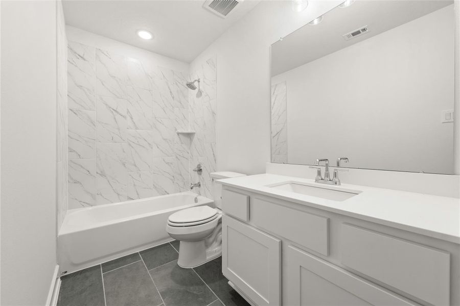 Furnished interior view inside a new home in Kresston - 65', Montgomery (Image 11). Furnished interior view inside a new home in Kresston - 65', Montgomery (Image 11).