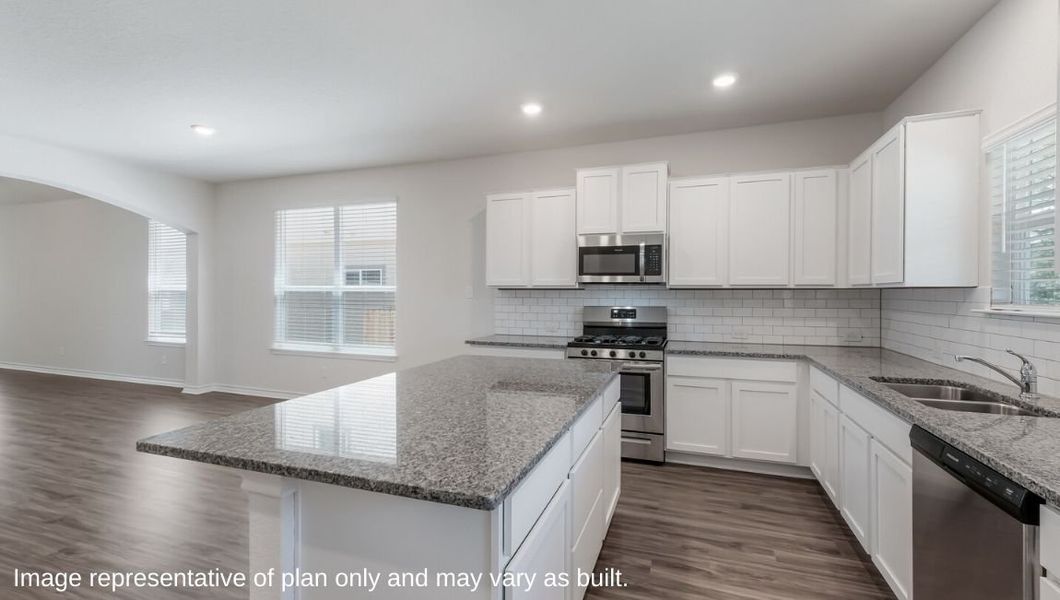 Furnished interior view inside a new home in Veranda, San Antonio (Image 6).