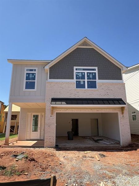 In-progress construction of a new home in The Preserve at Killian Hill, Lilburn, GA (Image 17).
