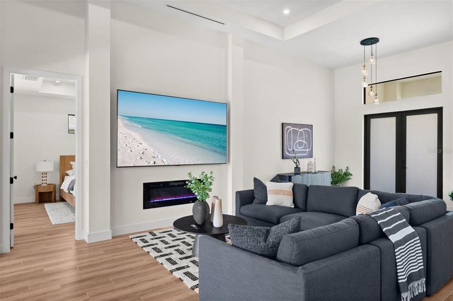 Furnished interior view inside a new home in , Port Charlotte (Image 5).