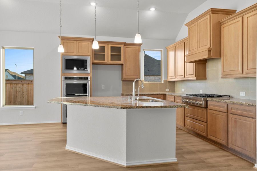 Furnished interior view inside a new home in Dunham Pointe, Cypress (Image 9).