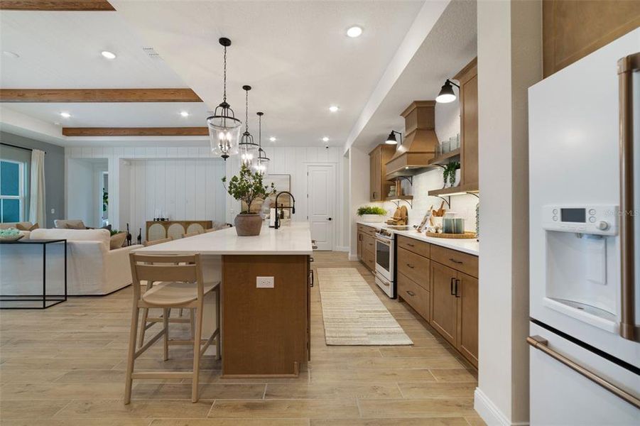 Furnished interior view inside a new home in Eden Preserve, Altamonte Springs (Image 17).