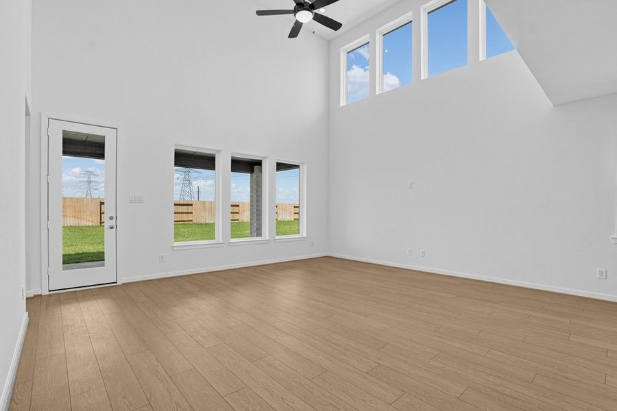 Spacious, unfurnished interior of a new home in Avalon at Cypress, Cypress (Image 13).