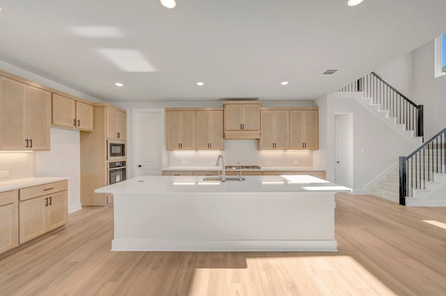 Furnished interior view inside a new home in Treeline, Justin (Image 5).