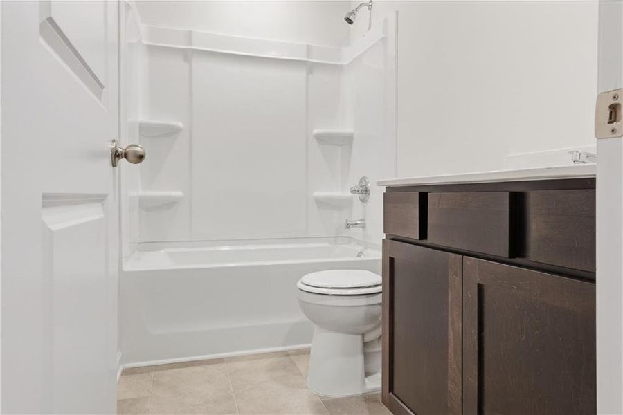 Furnished interior view inside a new home in Castleberry Pointe, Dawsonville (Image 6). Furnished interior view inside a new home in Castleberry Pointe, Dawsonville (Image 6).