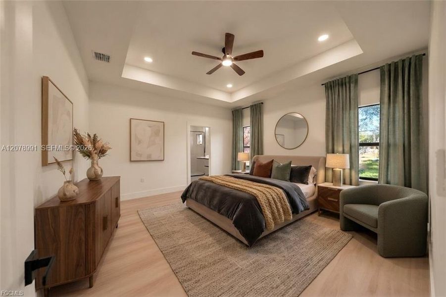 Furnished interior view inside a new home in , North Port (Image 15).