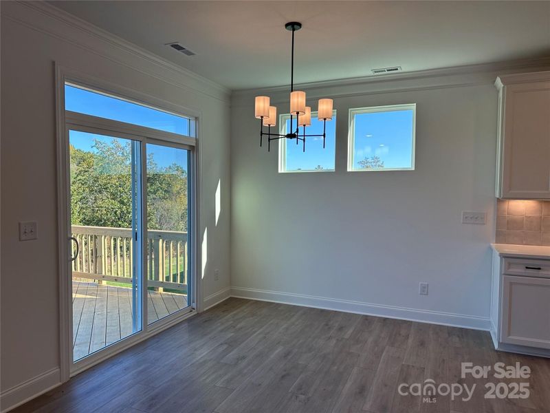 Actual photo of homesite 52