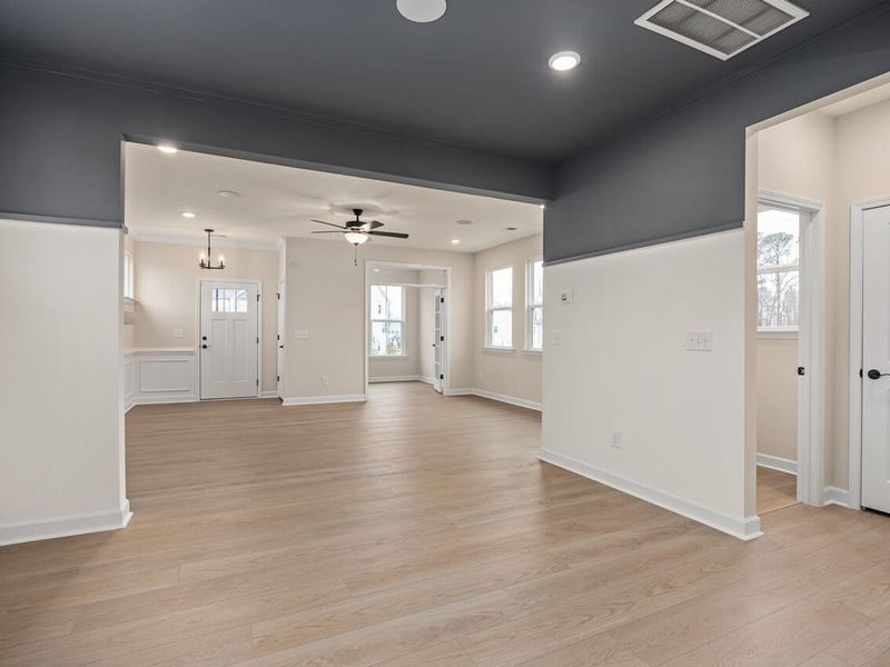 Spacious, unfurnished interior of a new home in Forestville Yard, Knightdale (Image 13).