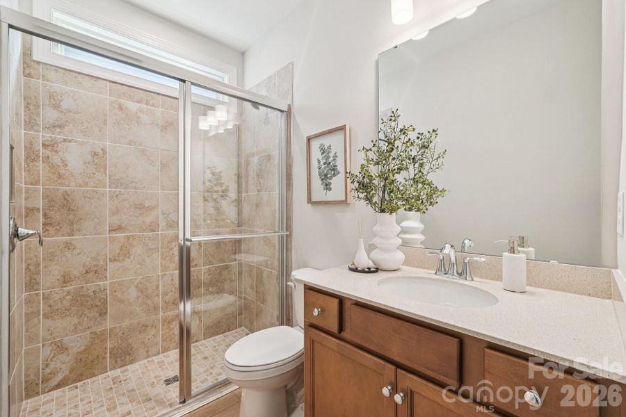 Furnished interior view inside a new home in , Charlotte (Image 32).