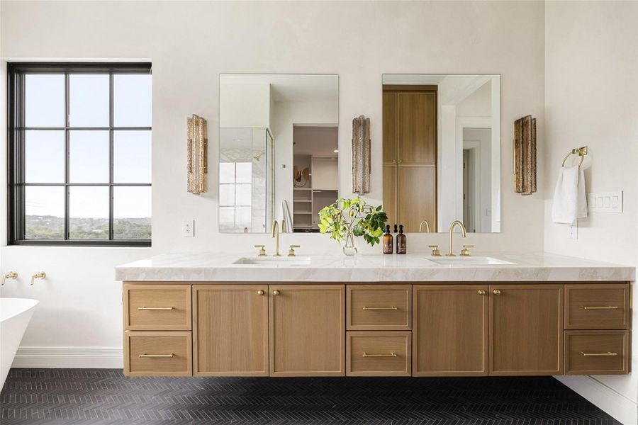 Furnished interior view inside a new home in , Austin (Image 6). Furnished interior view inside a new home in , Austin (Image 6).