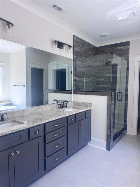 Furnished interior view inside a new home in , Carrollton (Image 7).