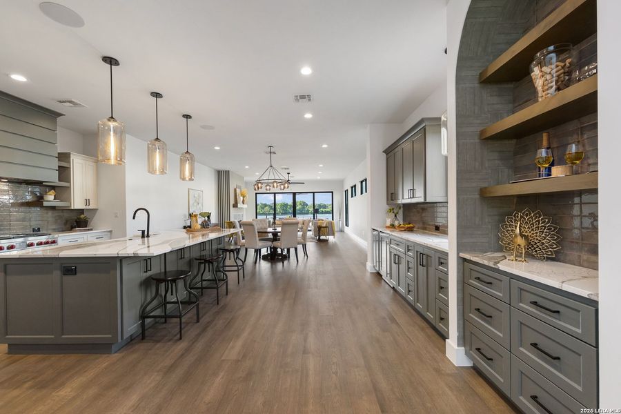 Furnished interior view inside a new home in , Kingsland (Image 29).