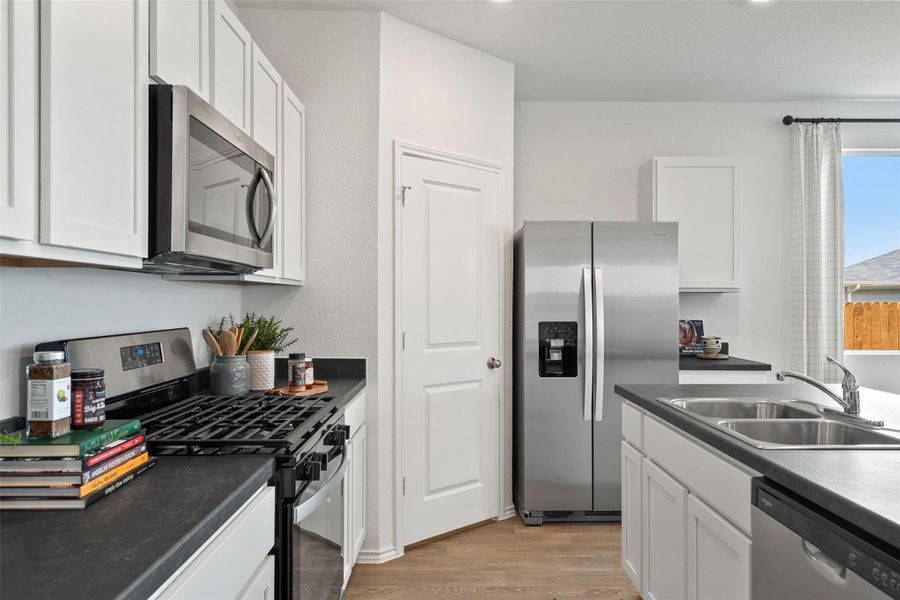 Furnished interior view inside a new home in Valverde, Bastrop (Image 34). Furnished interior view inside a new home in Valverde, Bastrop (Image 34).