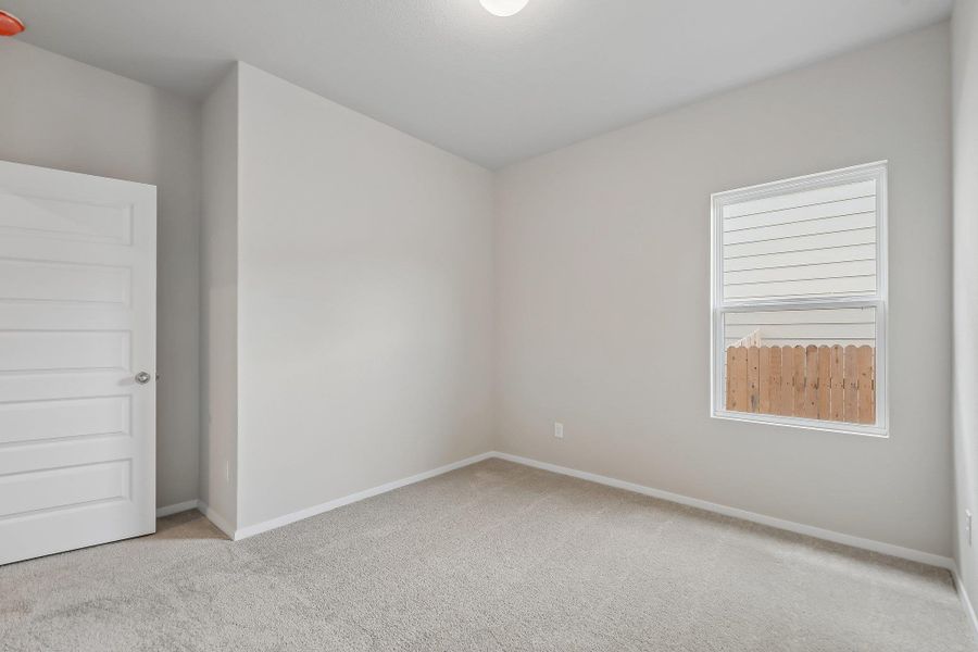 Spacious, unfurnished interior of a new home in Edgebrooke, Pflugerville (Image 25).