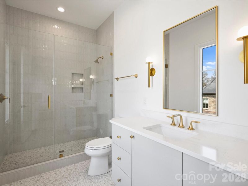 Furnished interior view inside a new home in , Charlotte (Image 34).