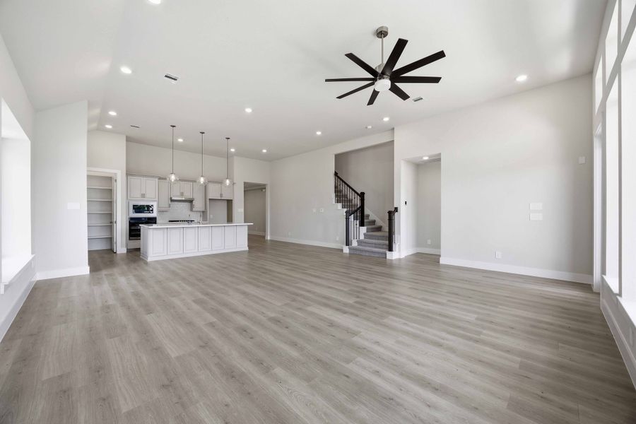 Spacious, unfurnished interior of a new home in Austin Point, Richmond (Image 17).