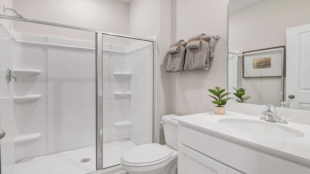 Furnished interior view inside a new home in Pine Hills at Cane Bay, Moncks Corner (Image 32).