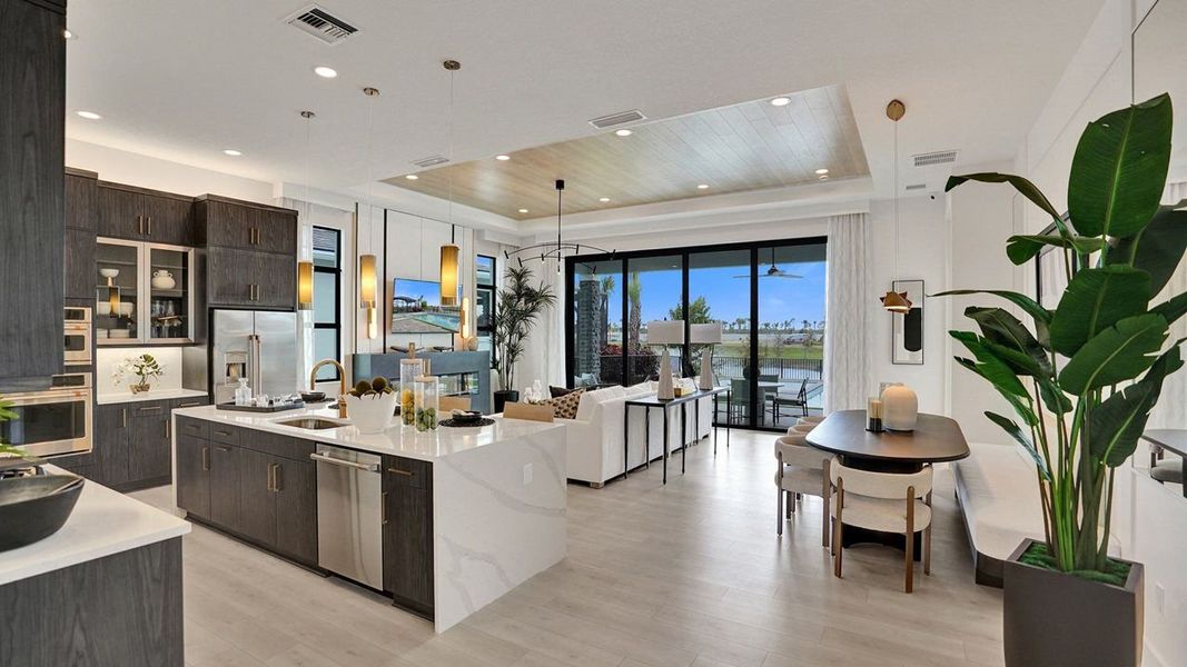 Kitchen and Great Room Kitchen and Great Room