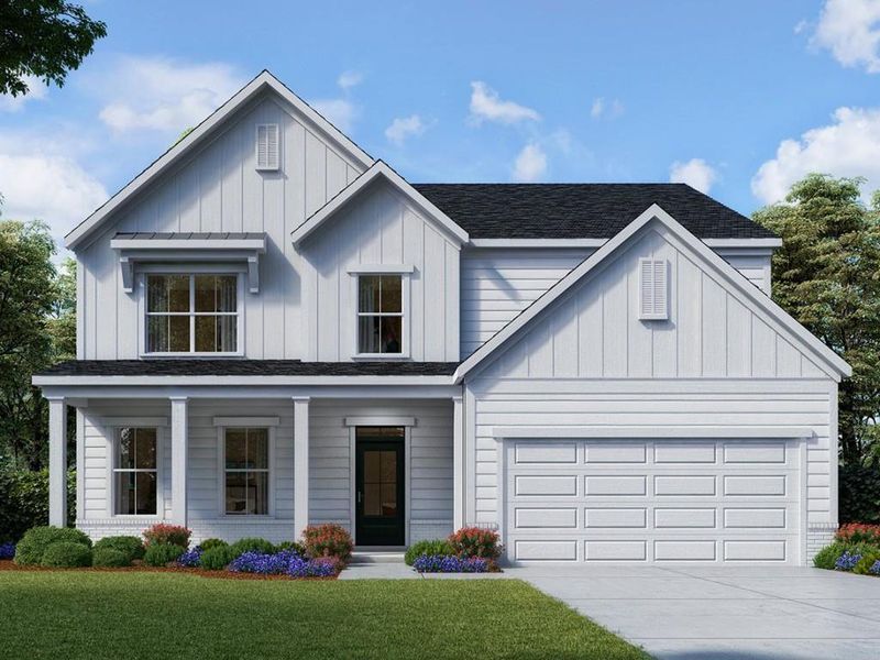 The Lynnbrook Elevation BF at Wildbrooke in Acworth, Georgia The Lynnbrook Elevation BF at Wildbrooke in Acworth, Georgia