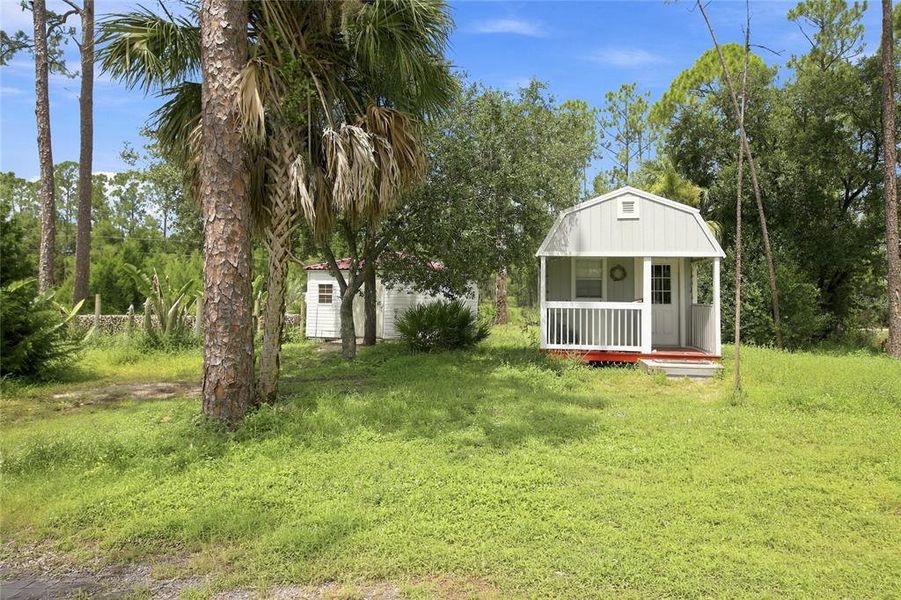 Exterior details and patio area of a home in , North Port (Image 26). Exterior details and patio area of a home in , North Port (Image 26).