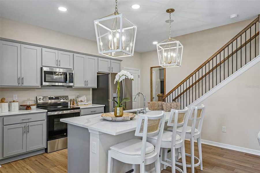 Furnished interior view inside a new home in The Brooke, Brandon (Image 19).
