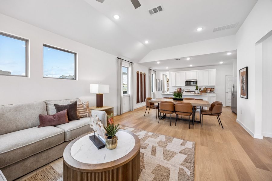 Living in the Magnolia home plan by Trophy Signature Homes – REPRESENTATIVE PHOTO Living in the Magnolia home plan by Trophy Signature Homes – REPRESENTATIVE PHOTO